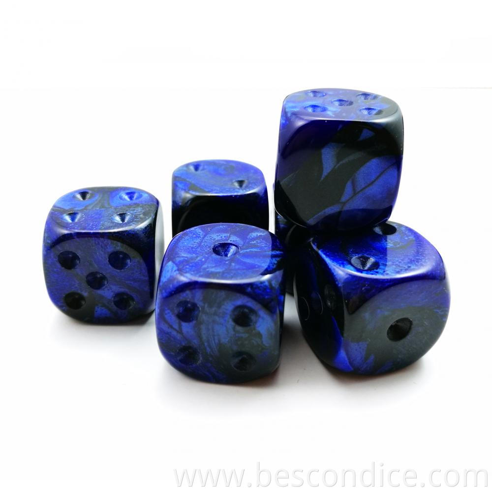 Unpainted Gemini Dice Blank 6th Side 2